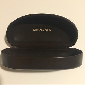 Brown Michael Kors Sunglasses Case